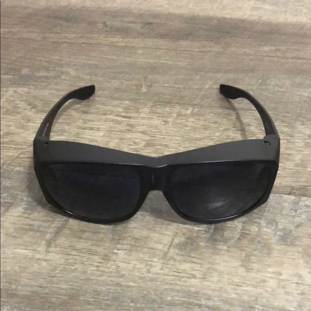 Black Wraparound Safety Glasses with Matte Finish